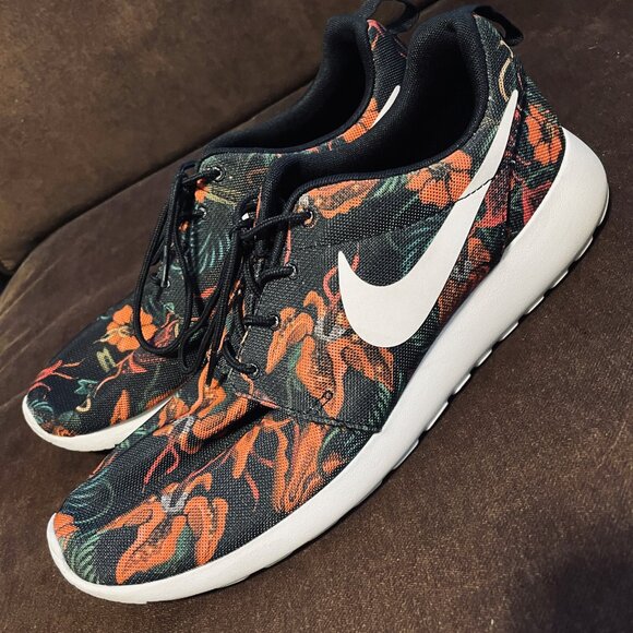 Nike Roshe Run 655206-810 Floral Total Orange Men’s 10.5 US 44.5 EUR 9.5 UK - Picture 5 of 7
